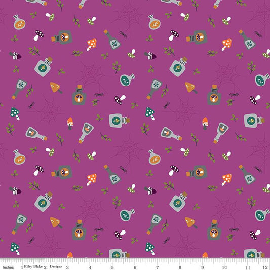 Little Witch by Jennifer Long - Potions Magenta