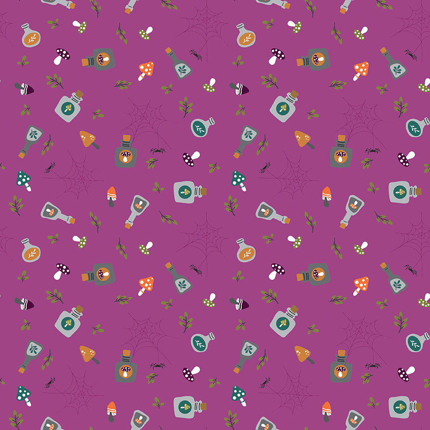 Little Witch by Jennifer Long - Potions Magenta