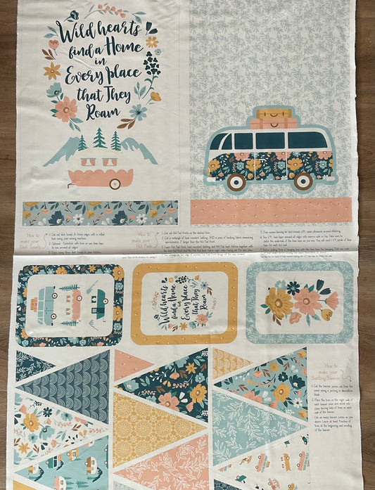 Live Love Glamp Home Decor Panel by Dani Mogstad