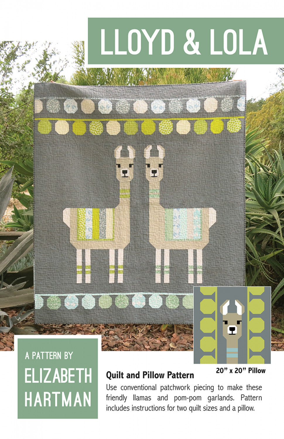 Lloyd & Lola Quilt Pattern by Elizabeth Hartman