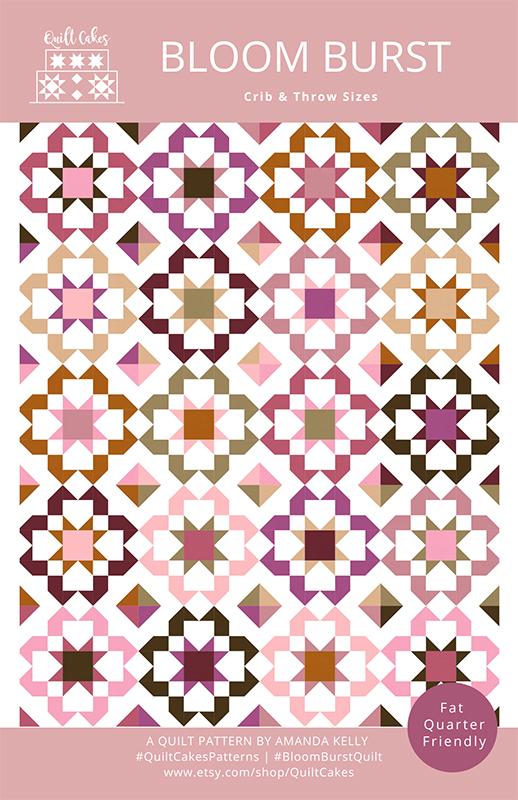 Bloom Burst Quilt Pattern by Quilt Cakes