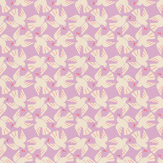 LoFi Linens by Rashida Coleman-Hale : Flock Yeah Wisteria RS1131 23CL