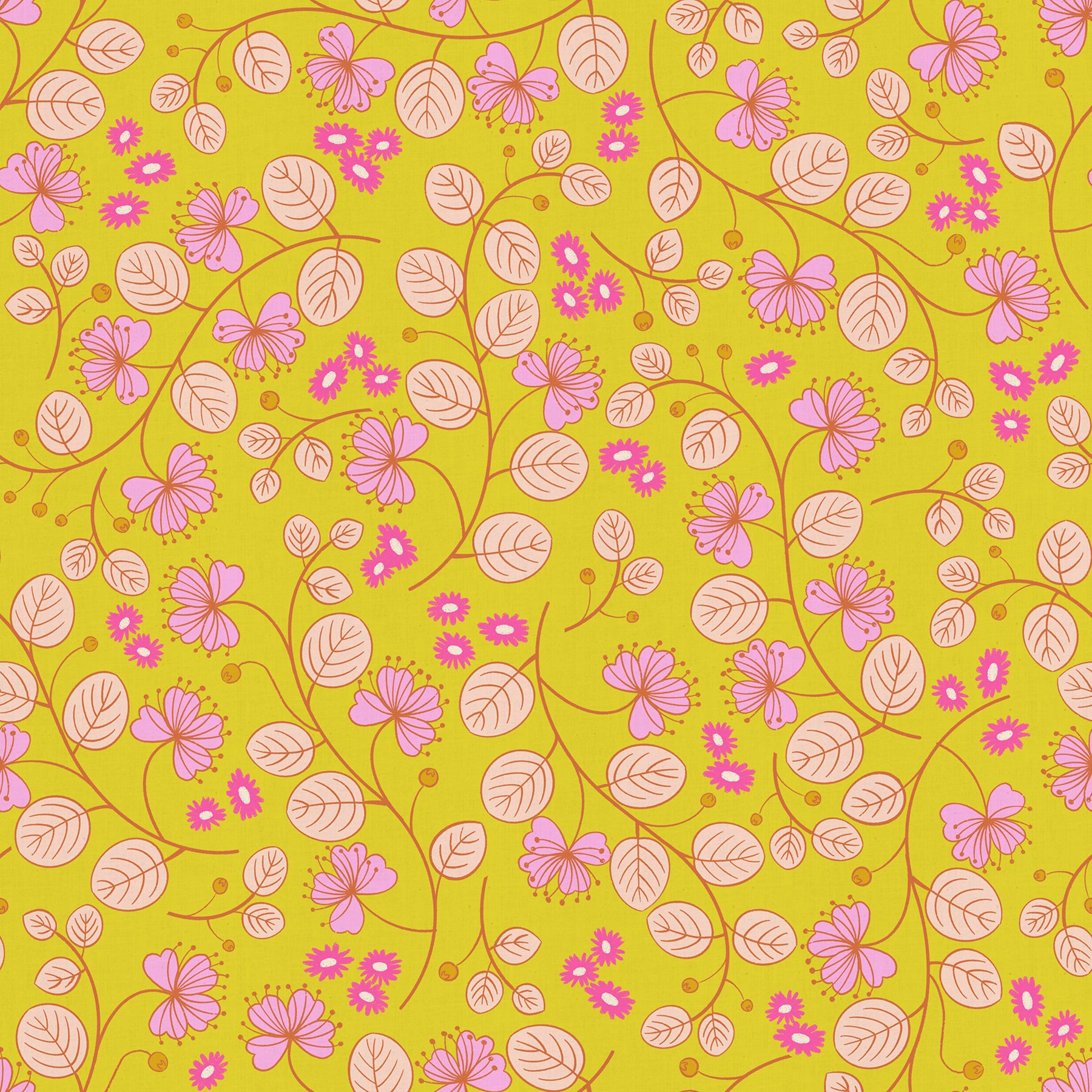 LoFi Linens by Rashida Coleman-Hale : Caper Citron RS1133 15CL