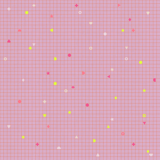 LoFi Linens by Rashida Coleman-Hale : Power Grid Wisteria RS1135 17CL