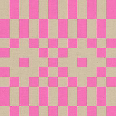 LoFi Linens by Rashida Coleman-Hale : Bitmapped Neon Pink RS1136 25CL