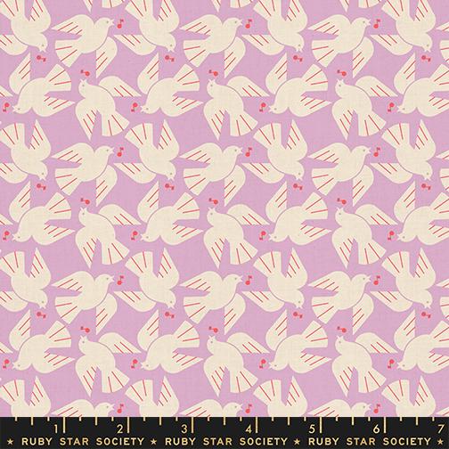 LoFi Linens by Rashida Coleman-Hale : Flock Yeah Wisteria RS1131 23CL
