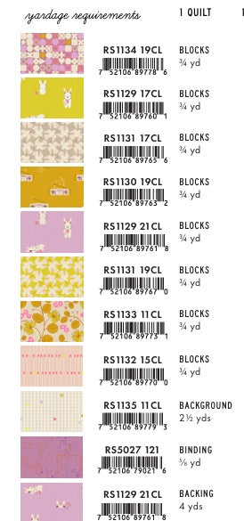 LoFi Linens by Rashida Coleman-Hale : Make Waves Quilt Kit