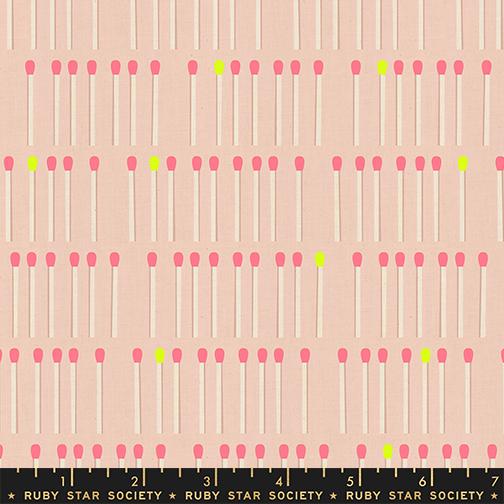 LoFi Linens by Rashida Coleman-Hale : Meet Your Match Peach Blossom RS1132 15CL