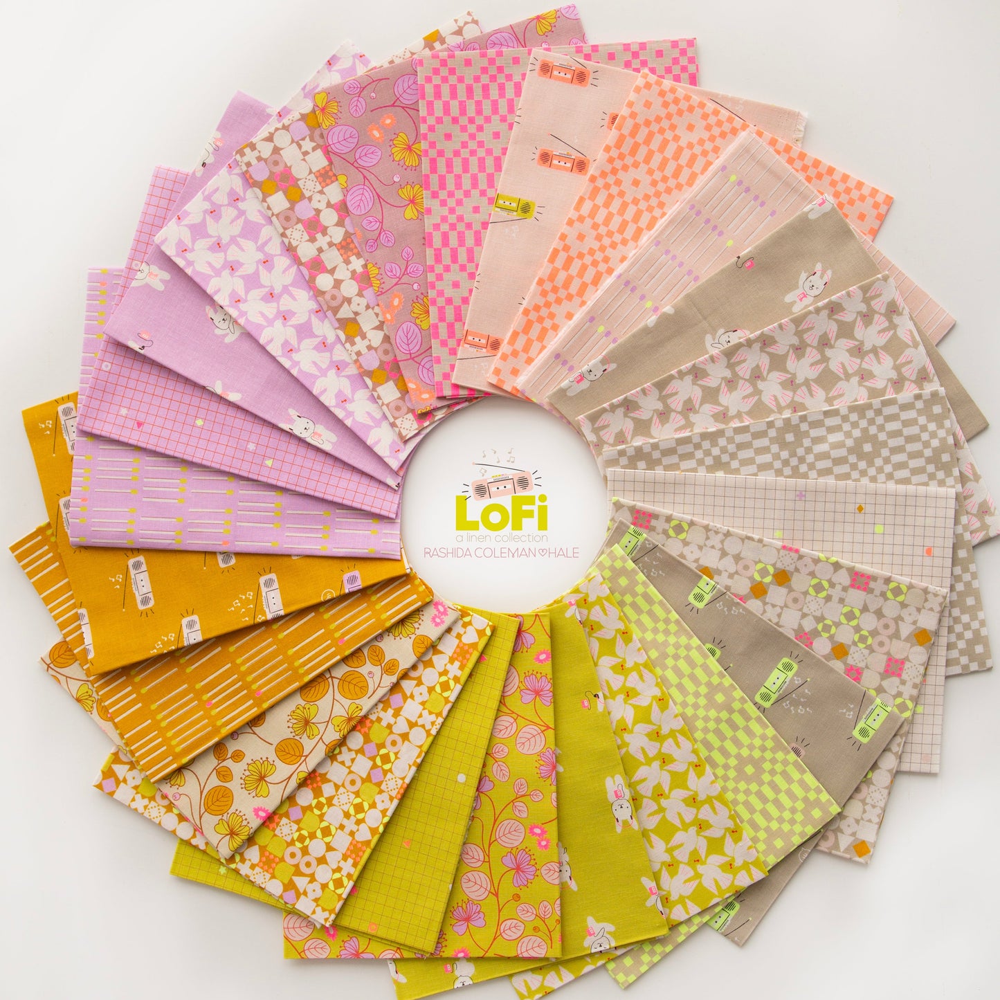LoFi Linens by Rashida Coleman-Hale : Charm Pack