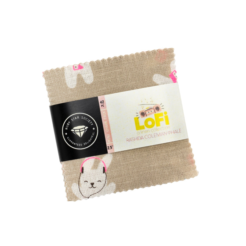 LoFi Linens by Rashida Coleman-Hale : Mini Charm Pack