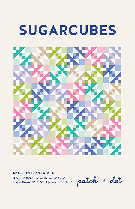 LoFi Linens by Rashida Coleman-Hale : Sugarcubes Quilt Kit