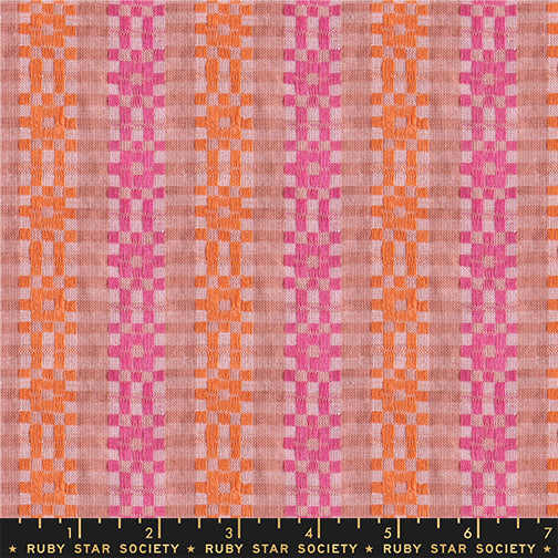 LoFi Loom Wovens by Rashida Coleman-Hale : Bitmap Plum RS1137 13