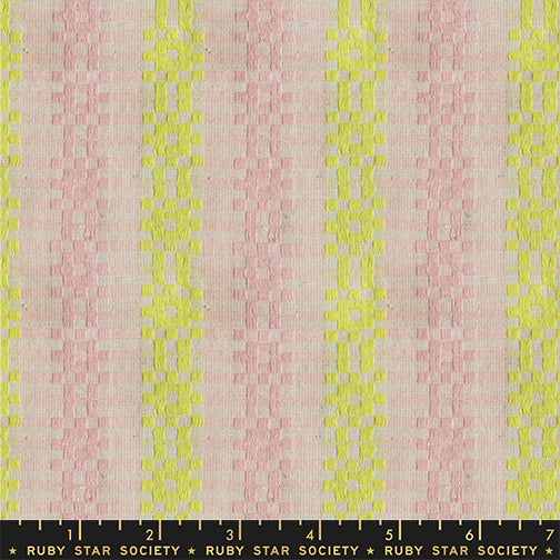 LoFi Loom Wovens by Rashida Coleman-Hale : Bitmap Soft Pink RS1137 11