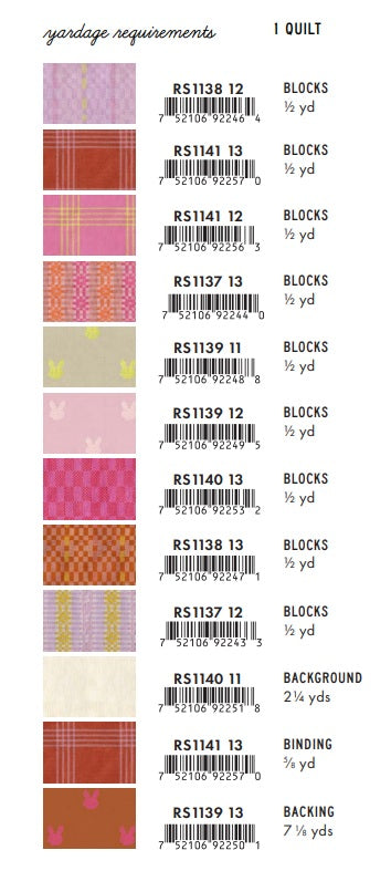 LoFi Loom Wovens by Rashida Coleman-Hale : Paradigm Shift Quilt Kit