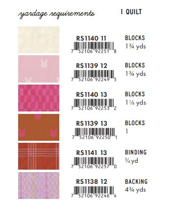 LoFi Loom Wovens by Rashida Coleman-Hale : Plaid Plus Quilt Kit
