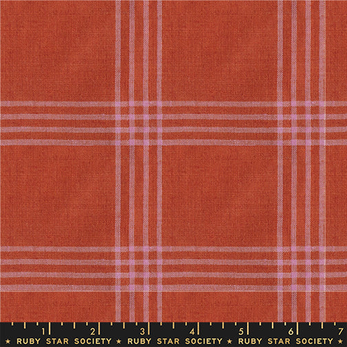 LoFi Loom Wovens by Rashida Coleman-Hale : Tattersome Cayenne RS1141 13