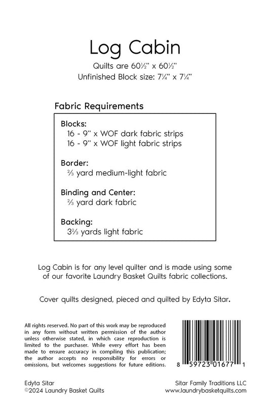 Log Cabin # LBQ-1677-P - Special Order