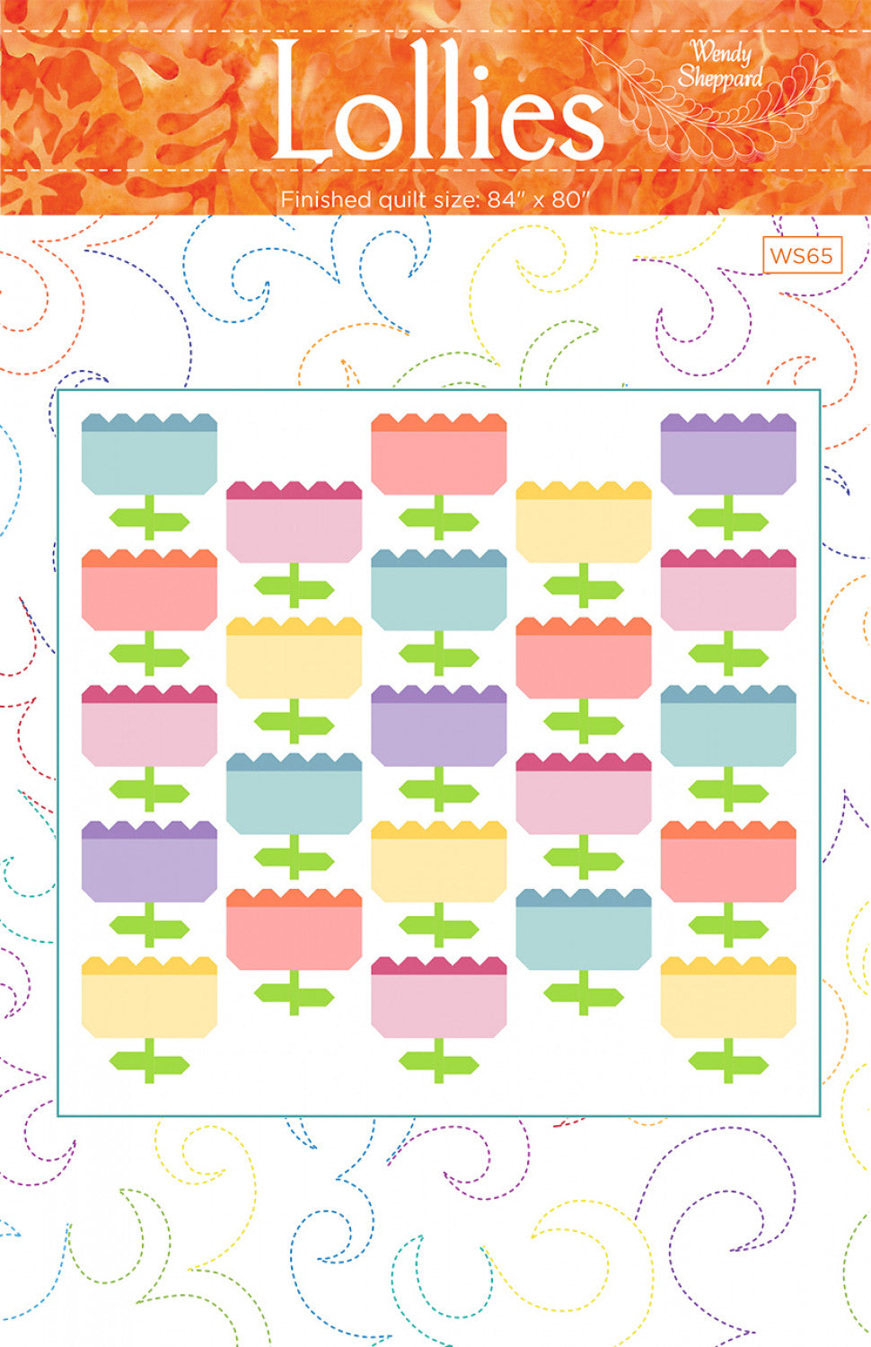 Lollies Quilt Pattern by Wendy Sheppard