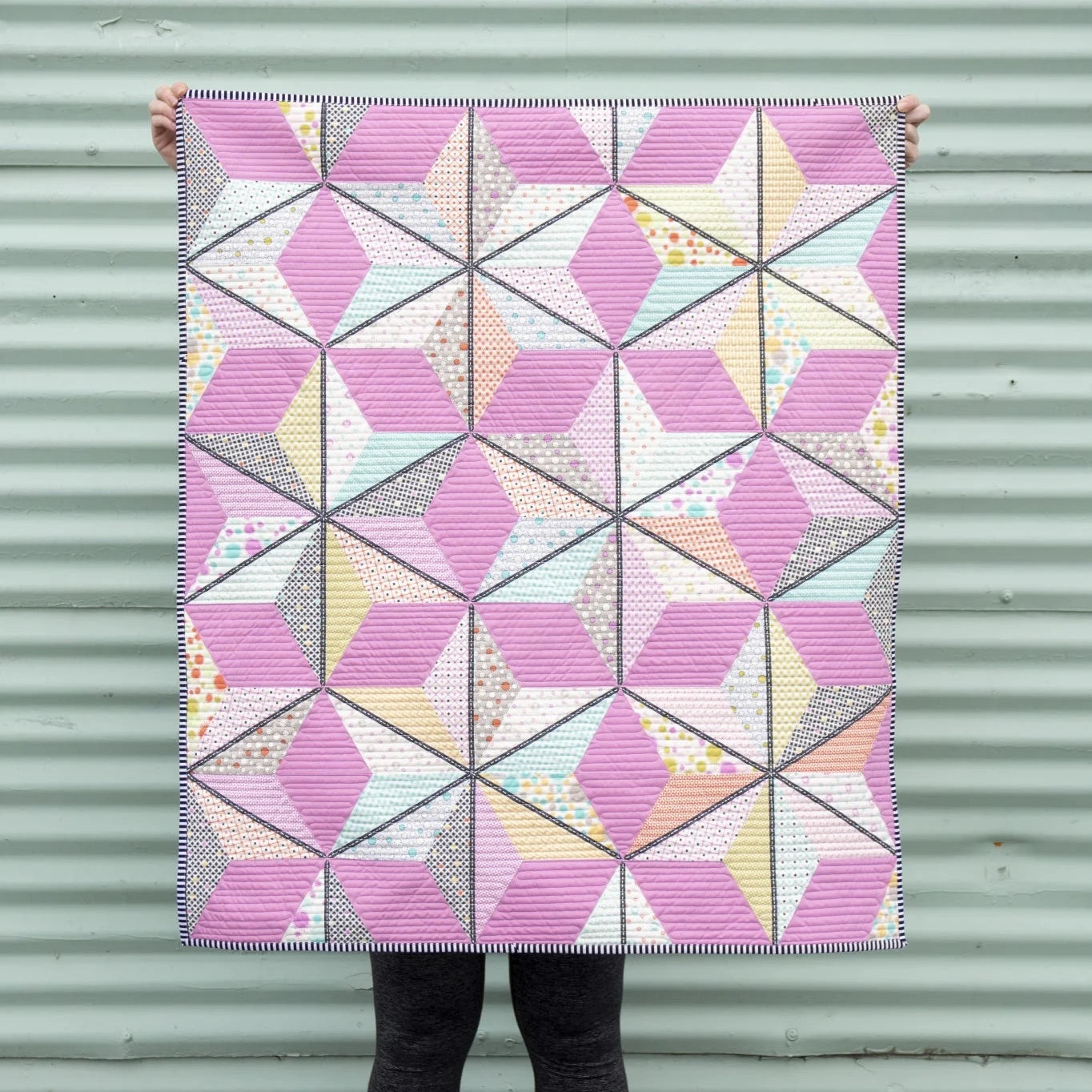 Lollipops & Licorice Quilt Pattern by Krista Moser