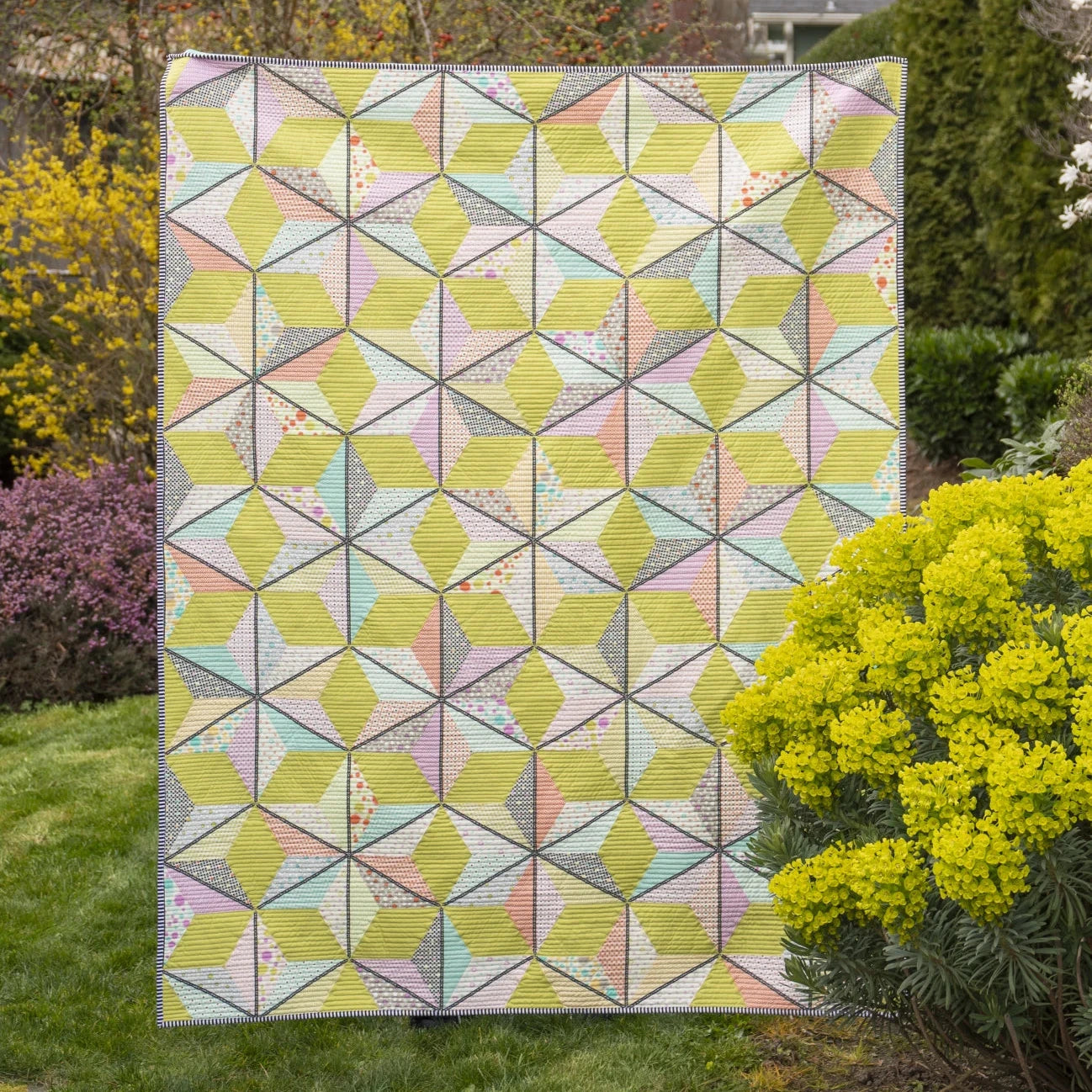 Lollipops & Licorice Quilt Pattern by Krista Moser