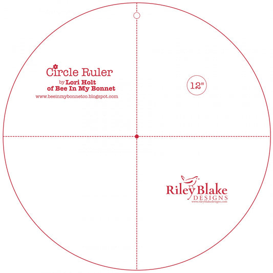 Lori Holt Circle Ruler 12in # STRULER-4159 - Special Order
