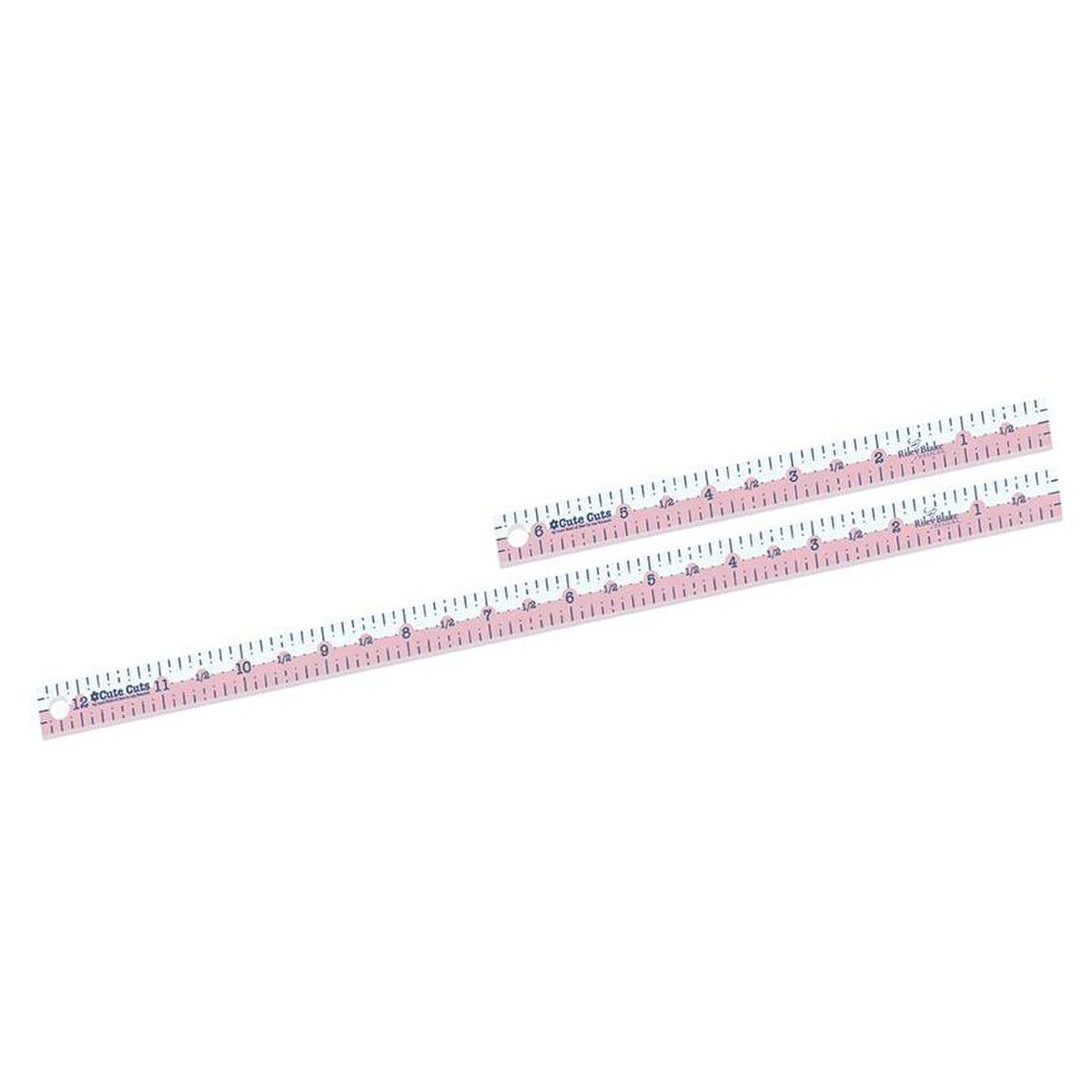 Lori Holt Cute Cuts 1/4in Marking Ruler Set # STCC-34021 - Special Order