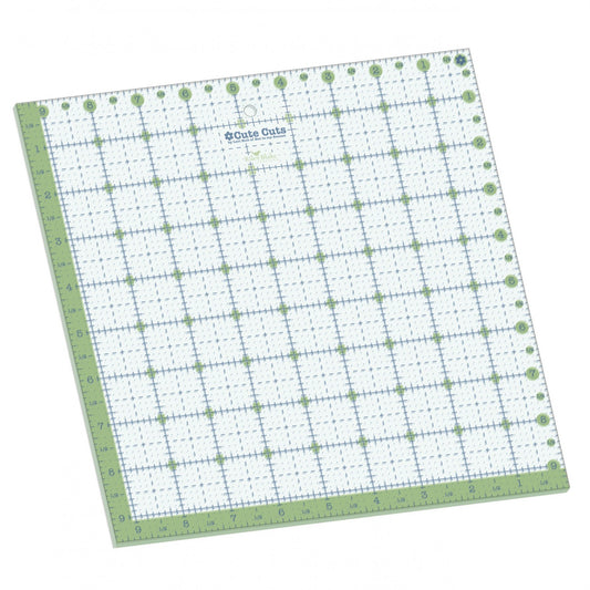Lori Holt Cute Cuts Ruler 9-1/2in Square # STCC-34020 - Special Order