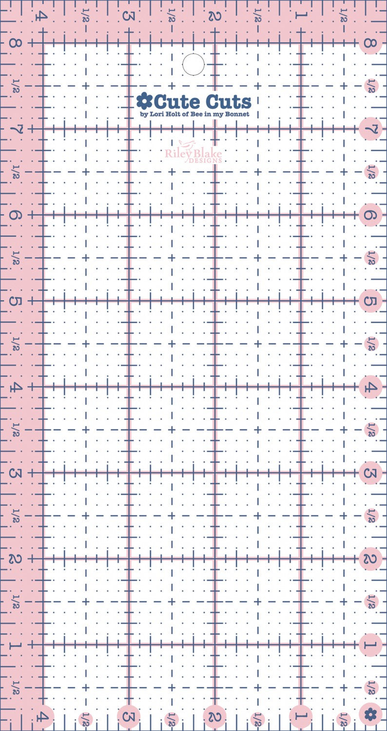 Lori Holt Cute Cuts™ Ruler Rectangle 4-1/2in x 8-1/2in # STCC-5542 - Special Order