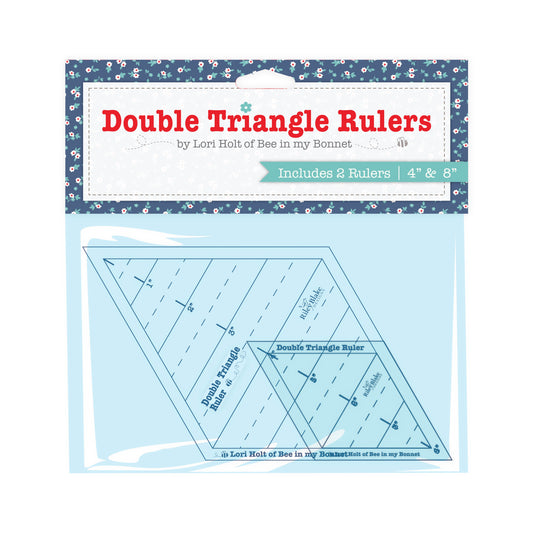 Lori Holt Double Triangle Ruler # ST-24602 - Special Order