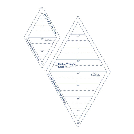 Lori Holt Double Triangle Ruler # ST-24602 - Special Order