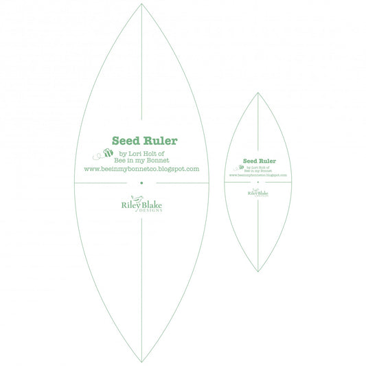 Lori Holt Seed Ruler Set 2pcs # ST-18059 - Special Order