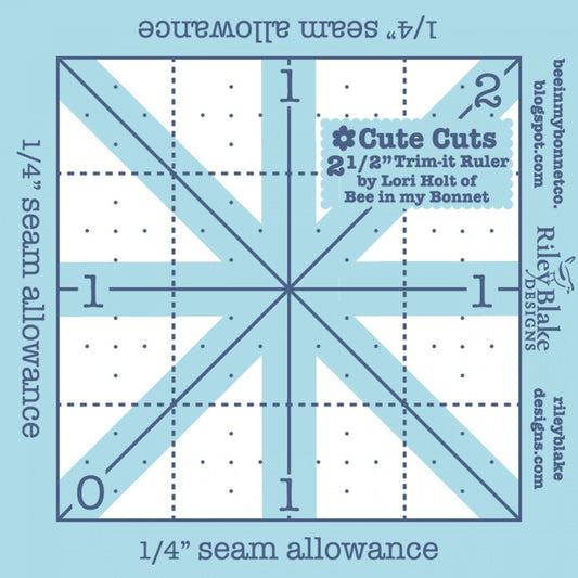 Lori Holt Trim-it™ Ruler Square 2-1/2in x 2-1/2in # STTI-5524 - Special Order