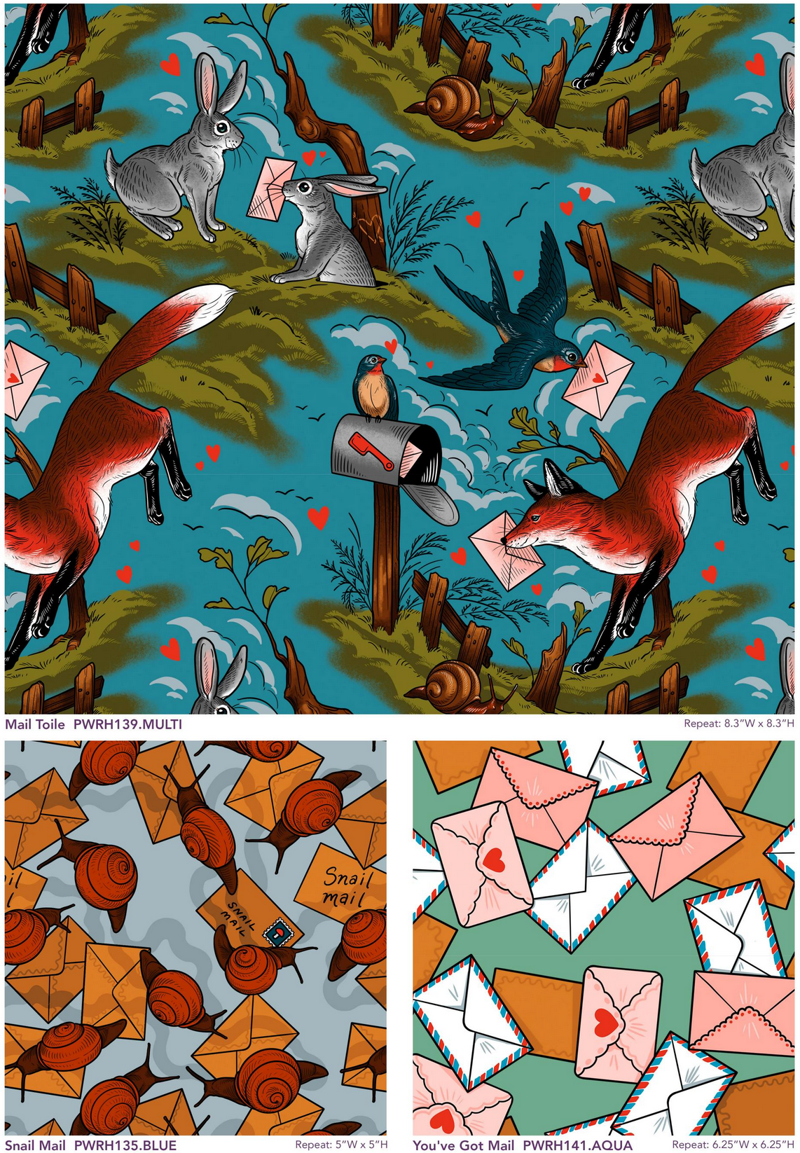 Love Letters by Club Hauer : Fabric Bundles