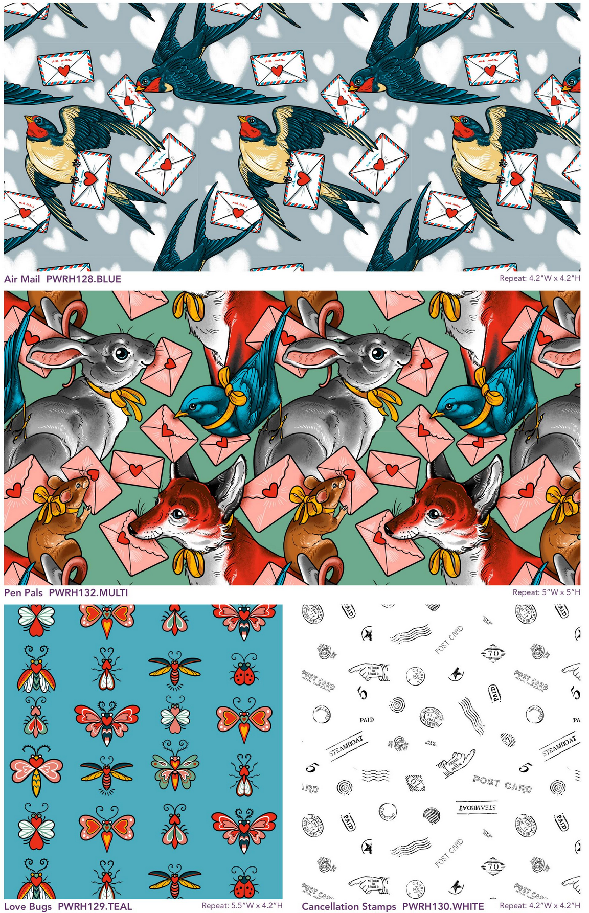 Love Letters by Club Hauer : Fabric Bundles