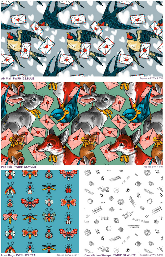 Love Letters by Club Hauer : Fabric Bundles (Estimated Arrival December 2025)