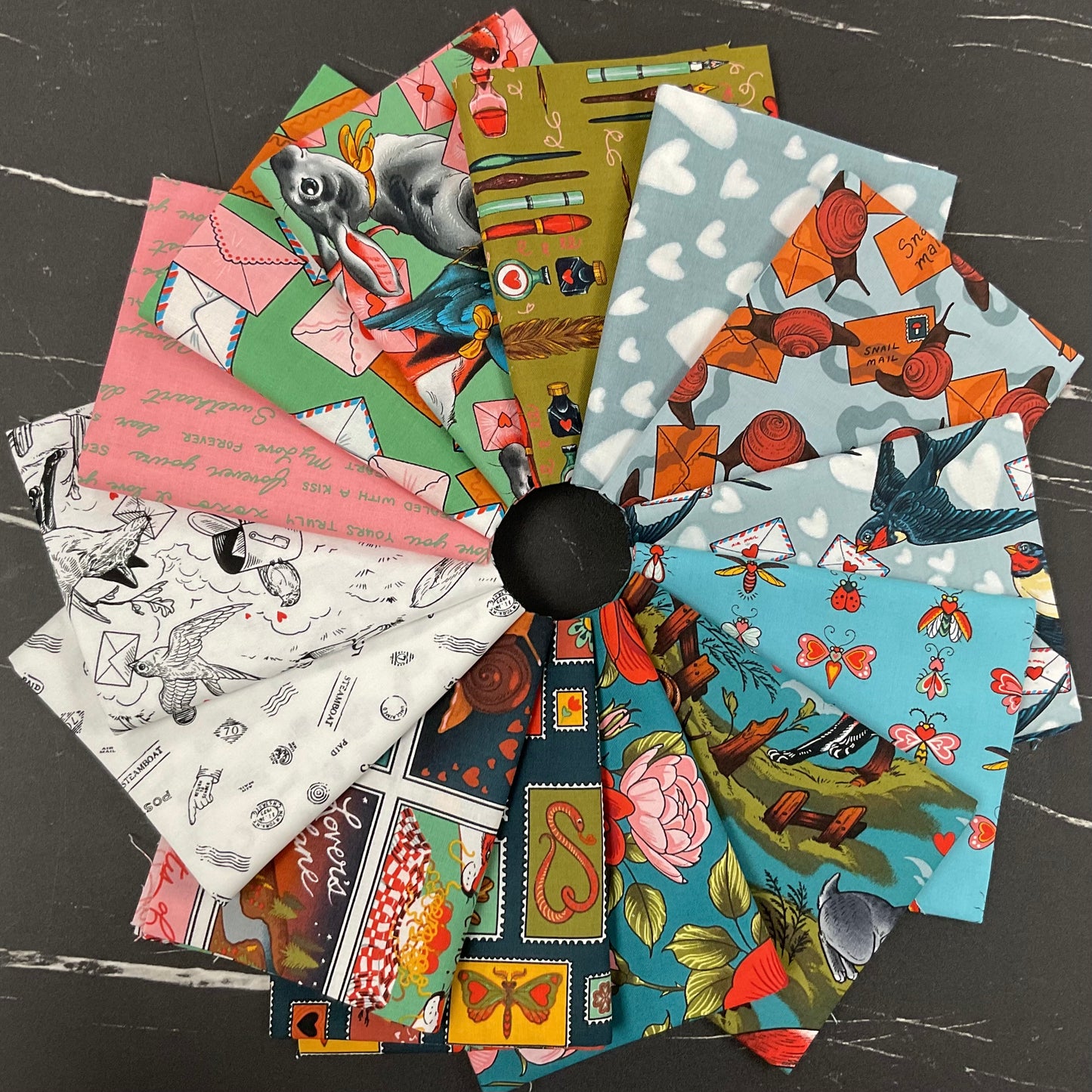 Love Letters by Club Hauer : Snail Mail Blue PWRH135.BLUE