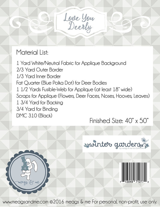 Love You Deerly # MAMP063 - Special Order
