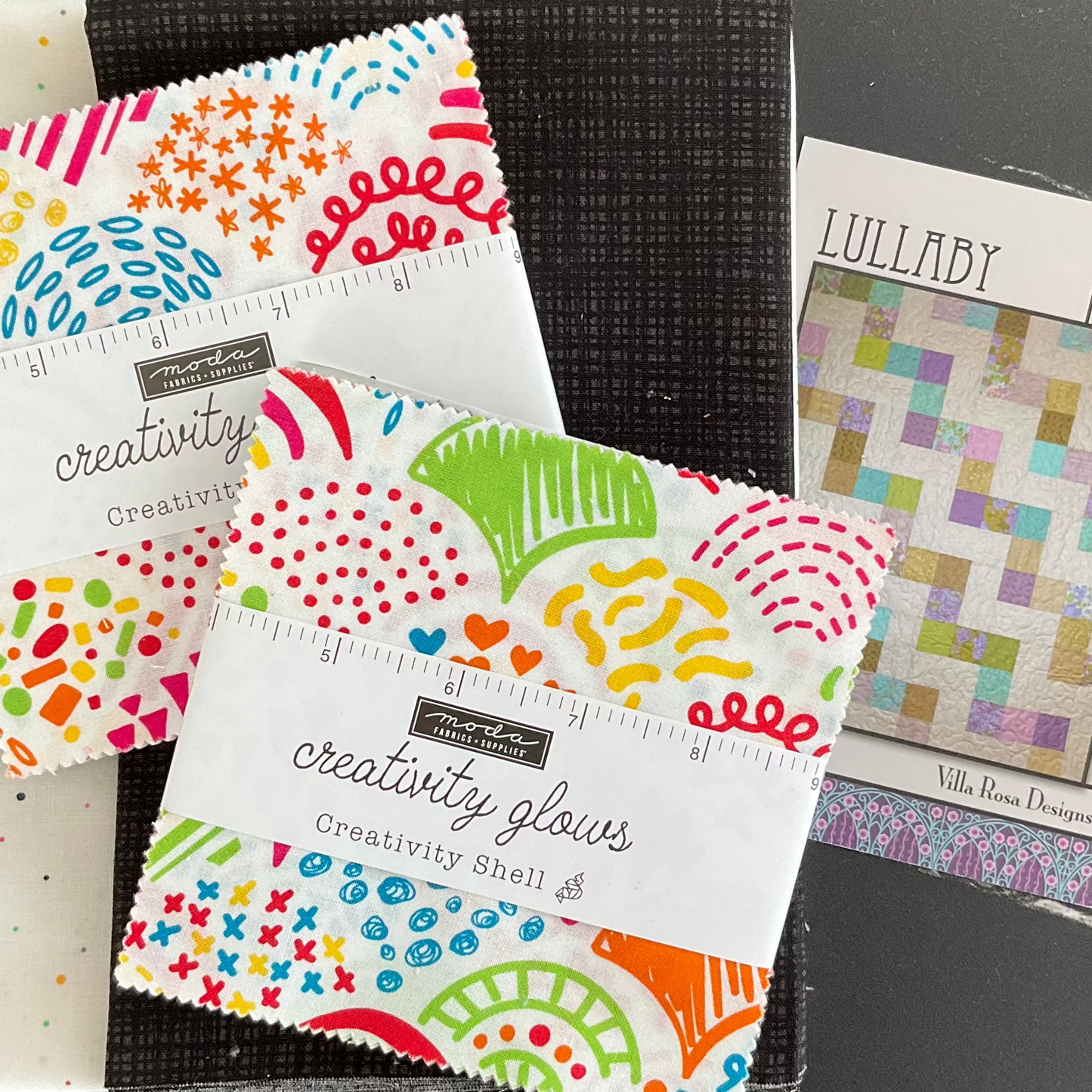 Lullaby Quilt Kit featuring Creativity Glows by Creativity Shell - 1 Left!