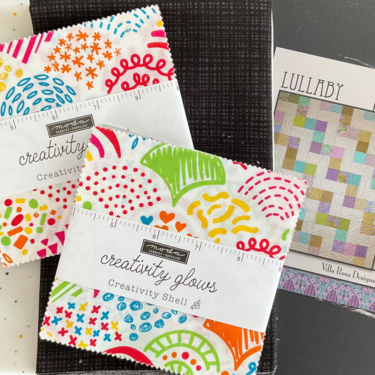 Lullaby Quilt Kit featuring Creativity Glows by Creativity Shell - 1 Left!