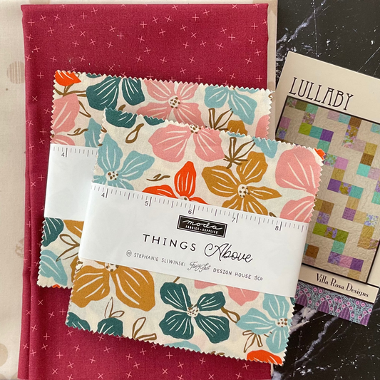 Lullaby Quilt Kit featuring Things Above by Stephanie Silwinski - 1 Left!