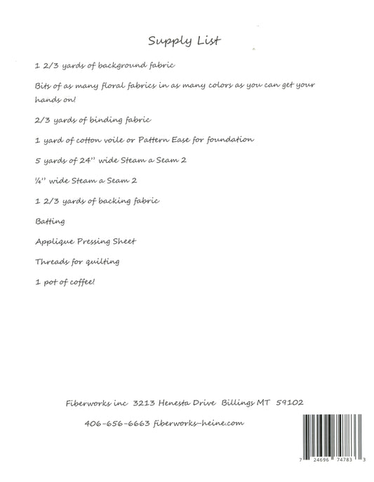 Lulu Elephant Collage Pattern by Laura Heine