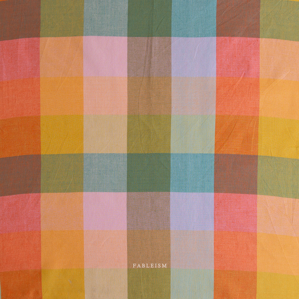Lumiere by Fableism - Wide Happy Checkers Bloom LMR55-01-BLOOM