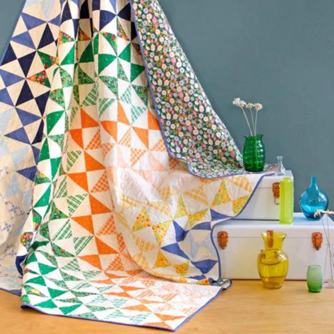 Luminous Quilt Kit featuring Daisy by Maureen Cracknell