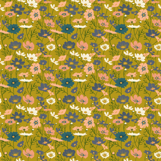 Lush Life by Jennifer Moore - Blooming Cosmos Moss 54716-8