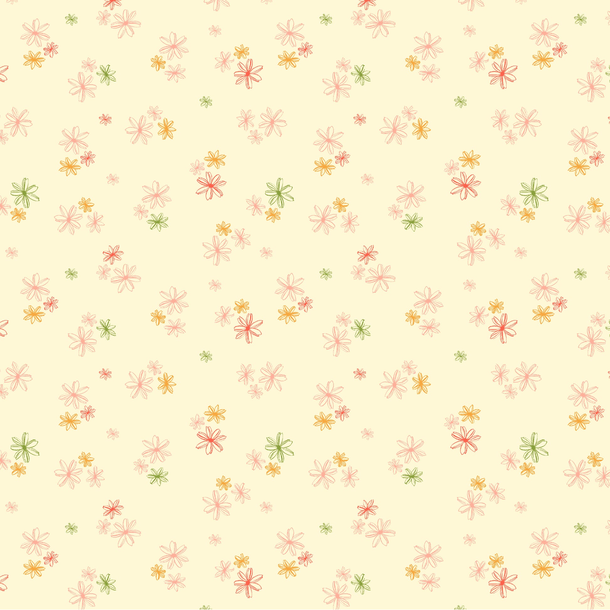Lush Life by Jennifer Moore - Dappled Daisies Ivory 54717-3
