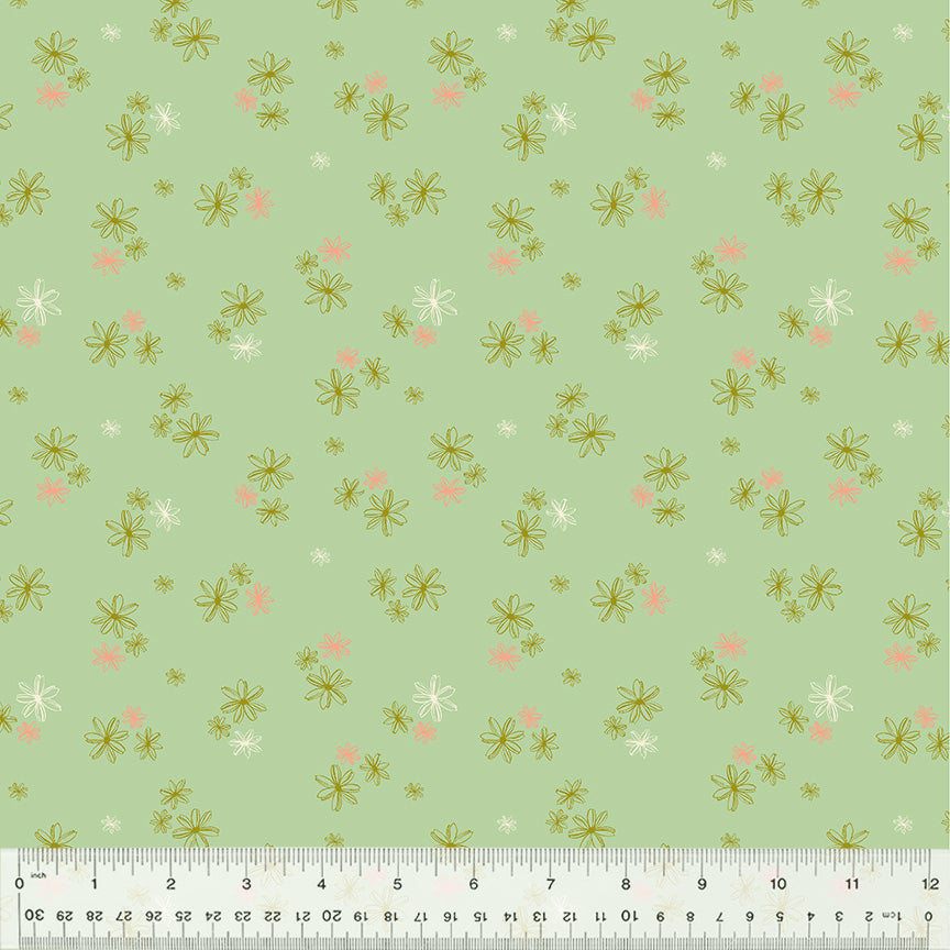Lush Life by Jennifer Moore - Dappled Daisies Mint 54717-12