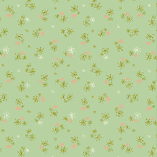 Lush Life by Jennifer Moore - Dappled Daisies Mint 54717-12