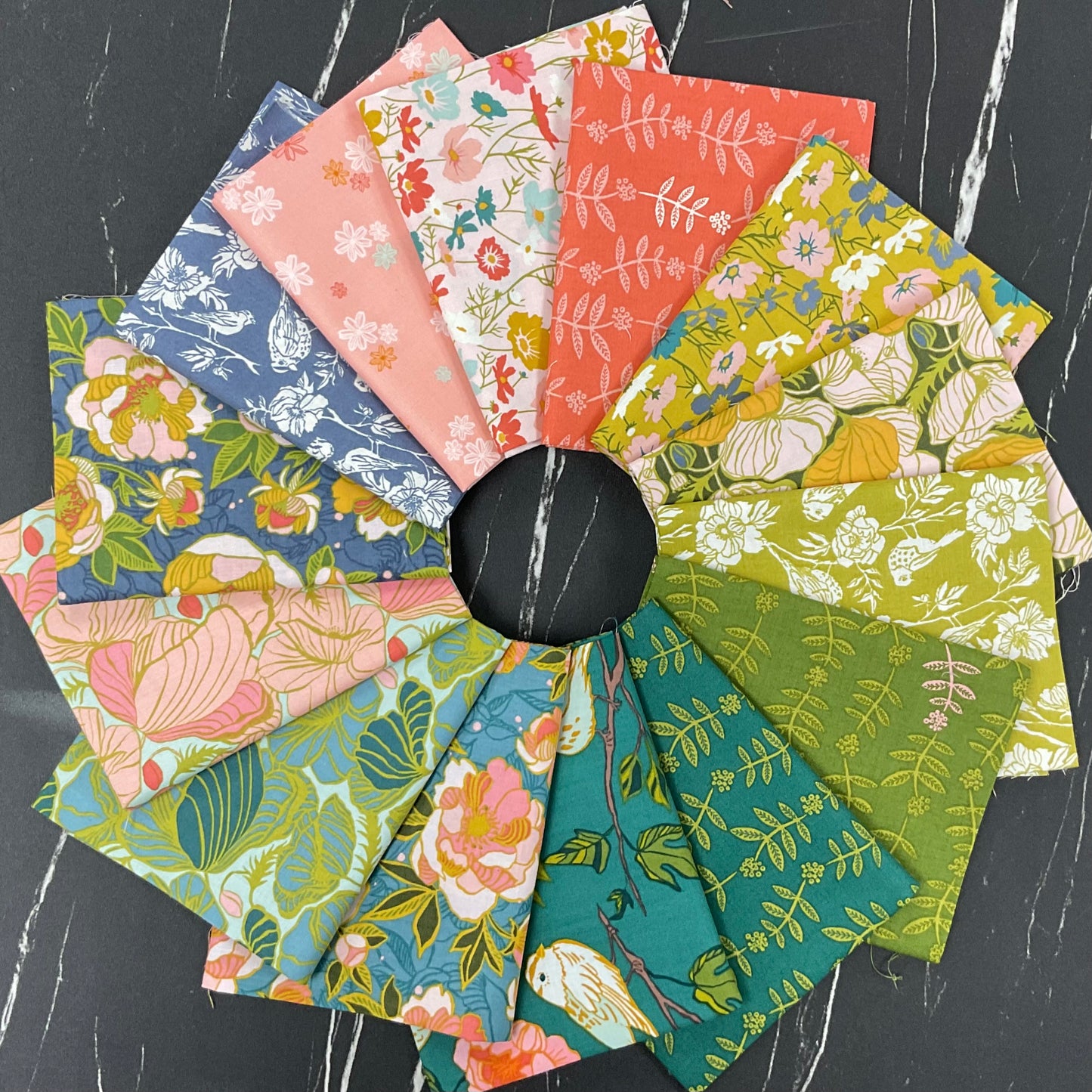 Lush Life by Jennifer Moore - Fabric Bundles includes Cheater Panel