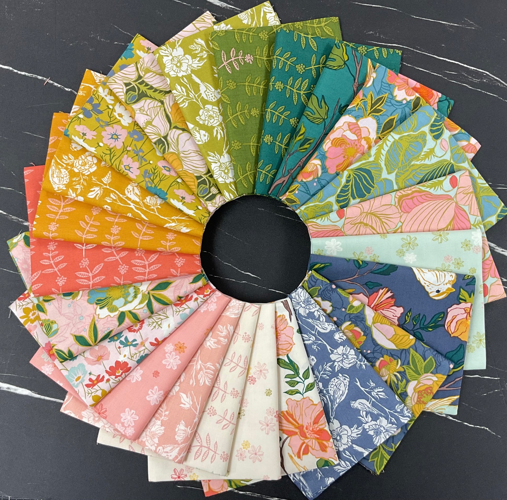 Lush Life by Jennifer Moore - Fabric Bundles includes Cheater Panel