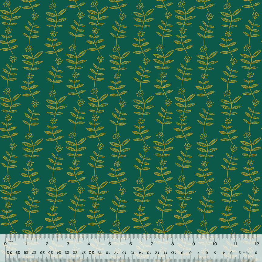 Lush Life by Jennifer Moore - Flower Chain Teal 54718-2